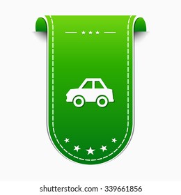 Parking Green Vector Icon Design