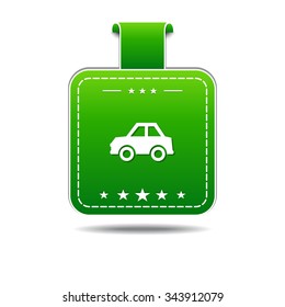 Parking Green Vector Icon Design