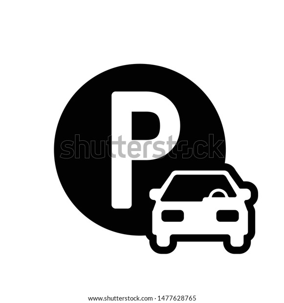 Parking\
here,  parking sign Parking or park sign for\
cars