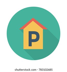 parking hotel and restaurant