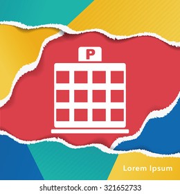 parking lot icon