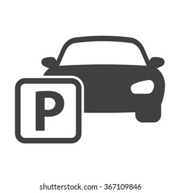 Parking Icon. 