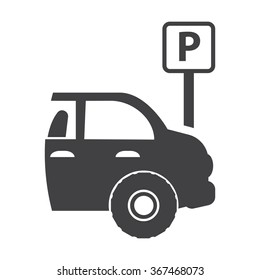 Parking icon.