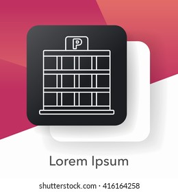 parking lot icon