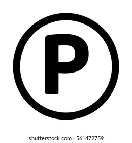 Parking icon.