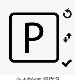 Parking icon