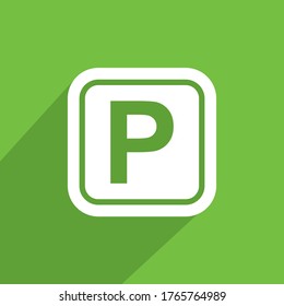 parking icon, Automotive icon vector
