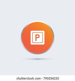 parking icon for car