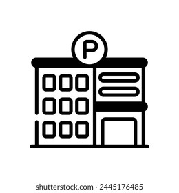 Parking icon design vector stock