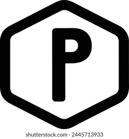 PARKING ICON , GRAPHIC RESOURCE