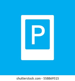 parking icon illustration isolated vector sign symbol