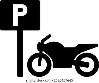 Parking icon set Outline Parking symbol vector Car Parking Lot symbol vector