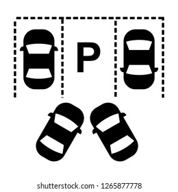 Parking Icon Symbol. Premium Quality Isolated Road Sign Element In Trendy Style. - Vector