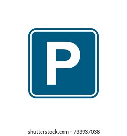 Parking Icon Vector