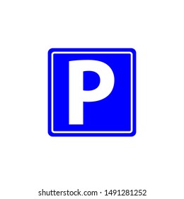 Parking Icon Vector Design Symbol Illustration