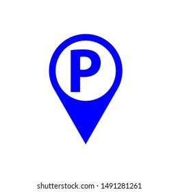 Parking Icon Vector Design Symbol Illustration
