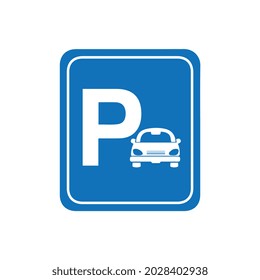 Parking icon vector illustration. EPS 10.