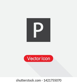 Parking Icon Vector Illustration Eps10