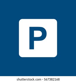 parking icon vectro