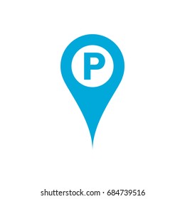 Parking map pointer.
