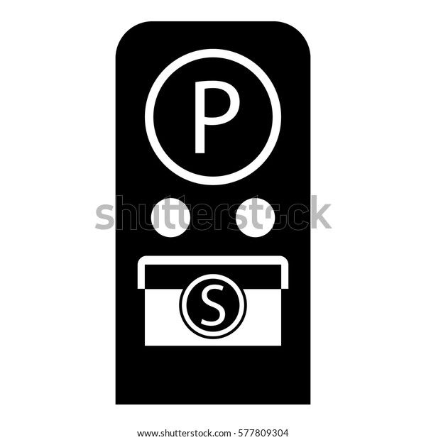 Parking meter icon. Simple illustration of parking\
meter vector icon for\
web