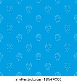 Parking meter pattern vector seamless blue repeat for any use