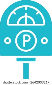 Parking Meter vector icon. Can be used for printing, mobile and web applications.