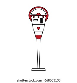 parking meter vector illustration
