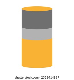Parking pillar icon. Vector illustration. stock image.