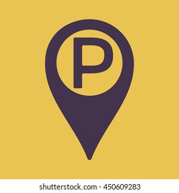 Parking pin Icon