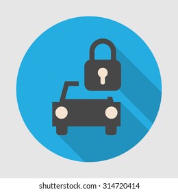 Parking place icon