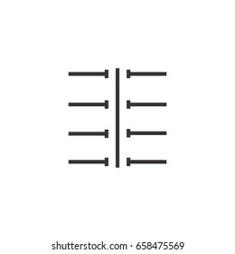 Parking place icon