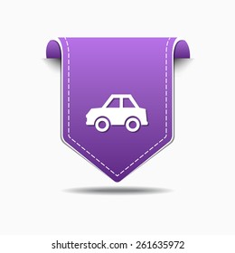 Parking Purple Vector Icon Design
