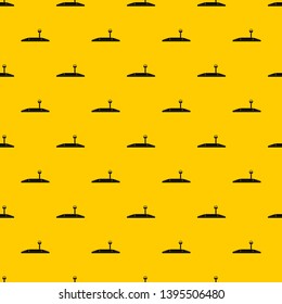 Parking scales pattern seamless vector repeat geometric yellow for any design