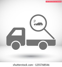 parking search icon vector
