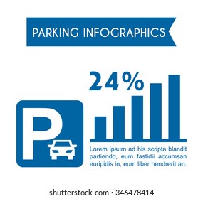 parking service design, vector illustration eps10 graphic 