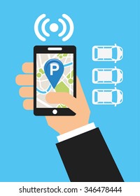 parking service design, vector illustration eps10 graphic 