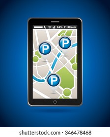 parking service design, vector illustration eps10 graphic 