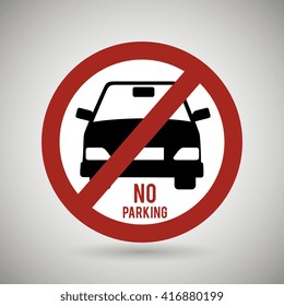 parking sign design 