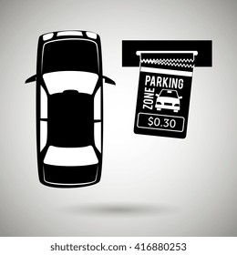 parking sign design 