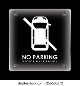 parking sign design, vector illustration eps10 graphic 