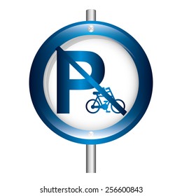 parking sign design, vector illustration eps10 graphic 