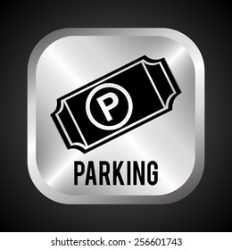 parking sign design, vector illustration eps10 graphic 