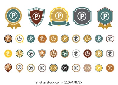 parking sign  icon