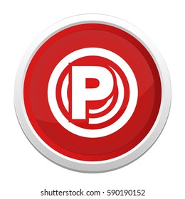 parking sign icon