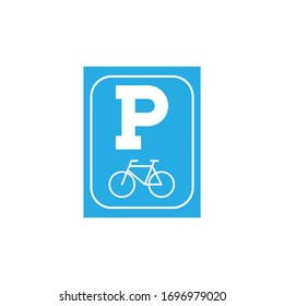 Design des Parkschildes Vektorillustration