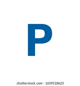 Parking Sign icon vector illustration logo template for many purpose. Isolated on white background.