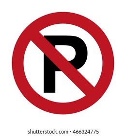 parking sign isolated icon vector illustration design