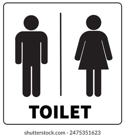 Señal de aparcamiento y Vector de icono de baño