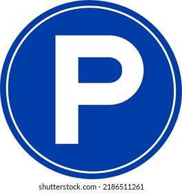 parking sign - parking symbol